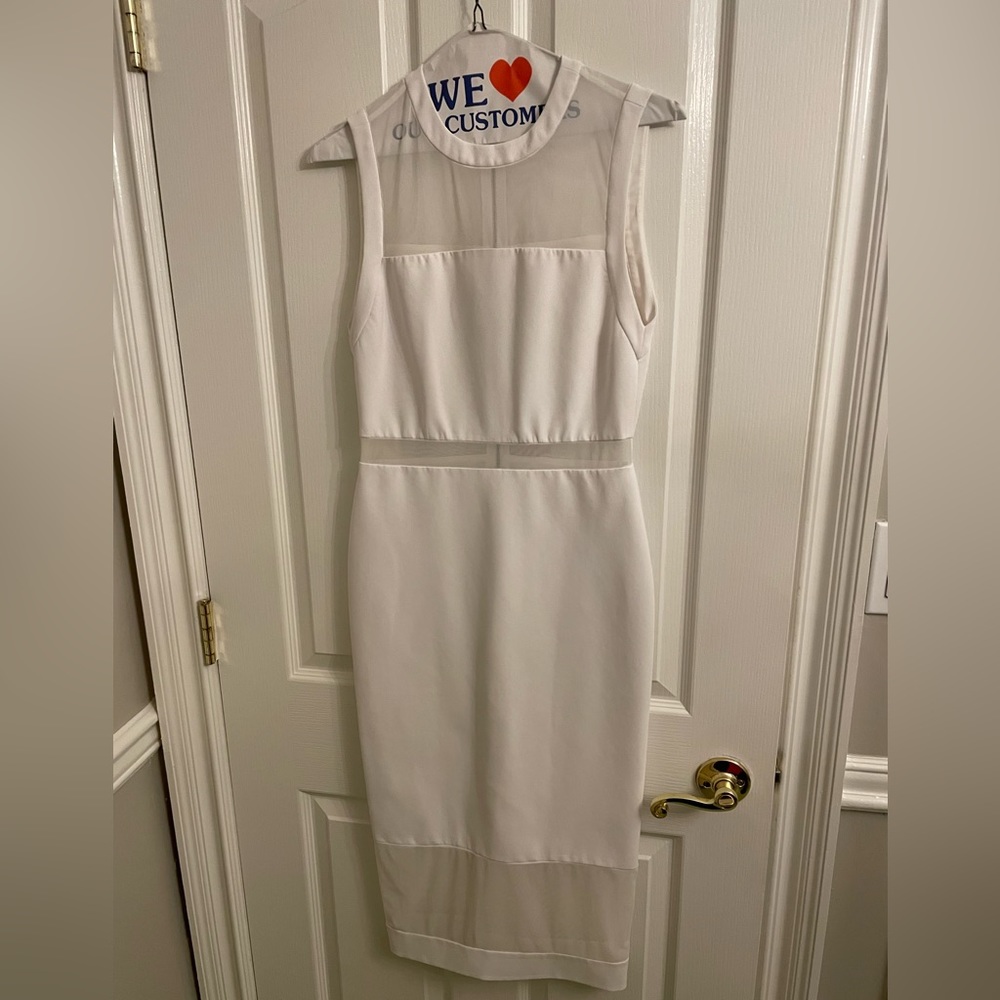 Alice + Olivia white dress!